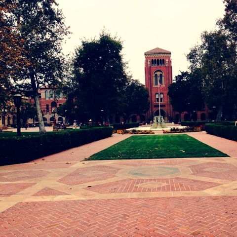 LA 旅行記 大学訪問 USC University of Southern Californi