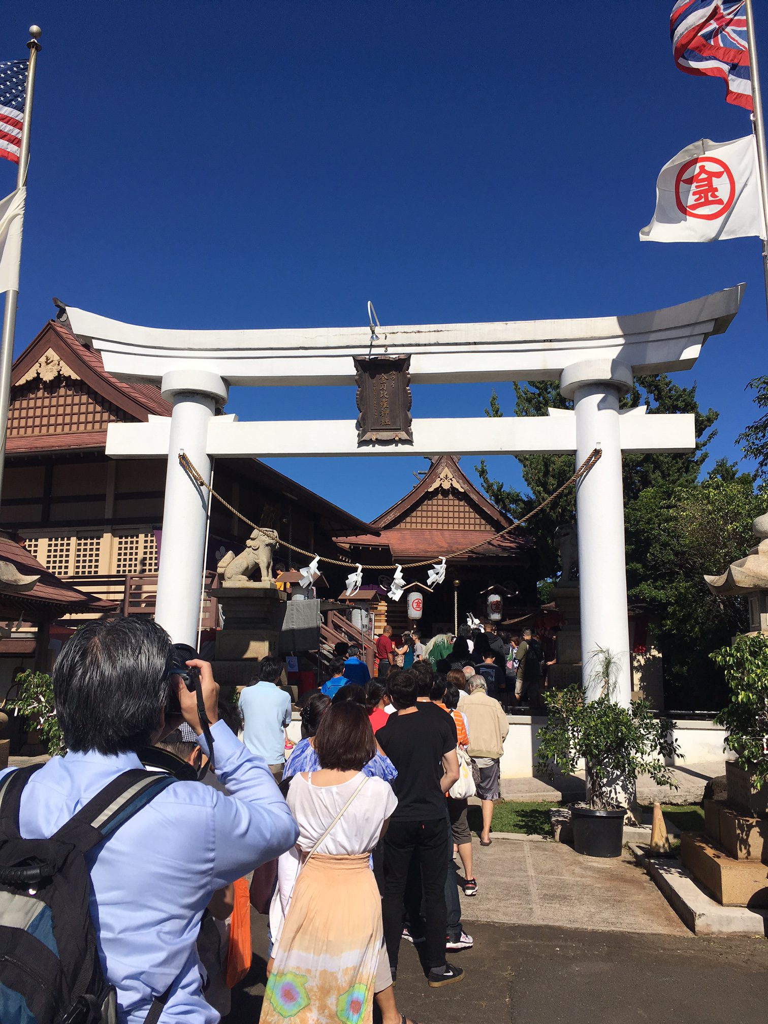 初詣にハワイ金刀比羅神社・ハワイ太宰府天満宮に行きました！