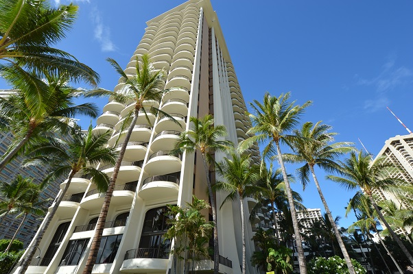 ハワイのタイムシェアを代表するヒルトンのラグーンタワー