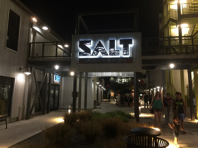 夜のSALTに行きました