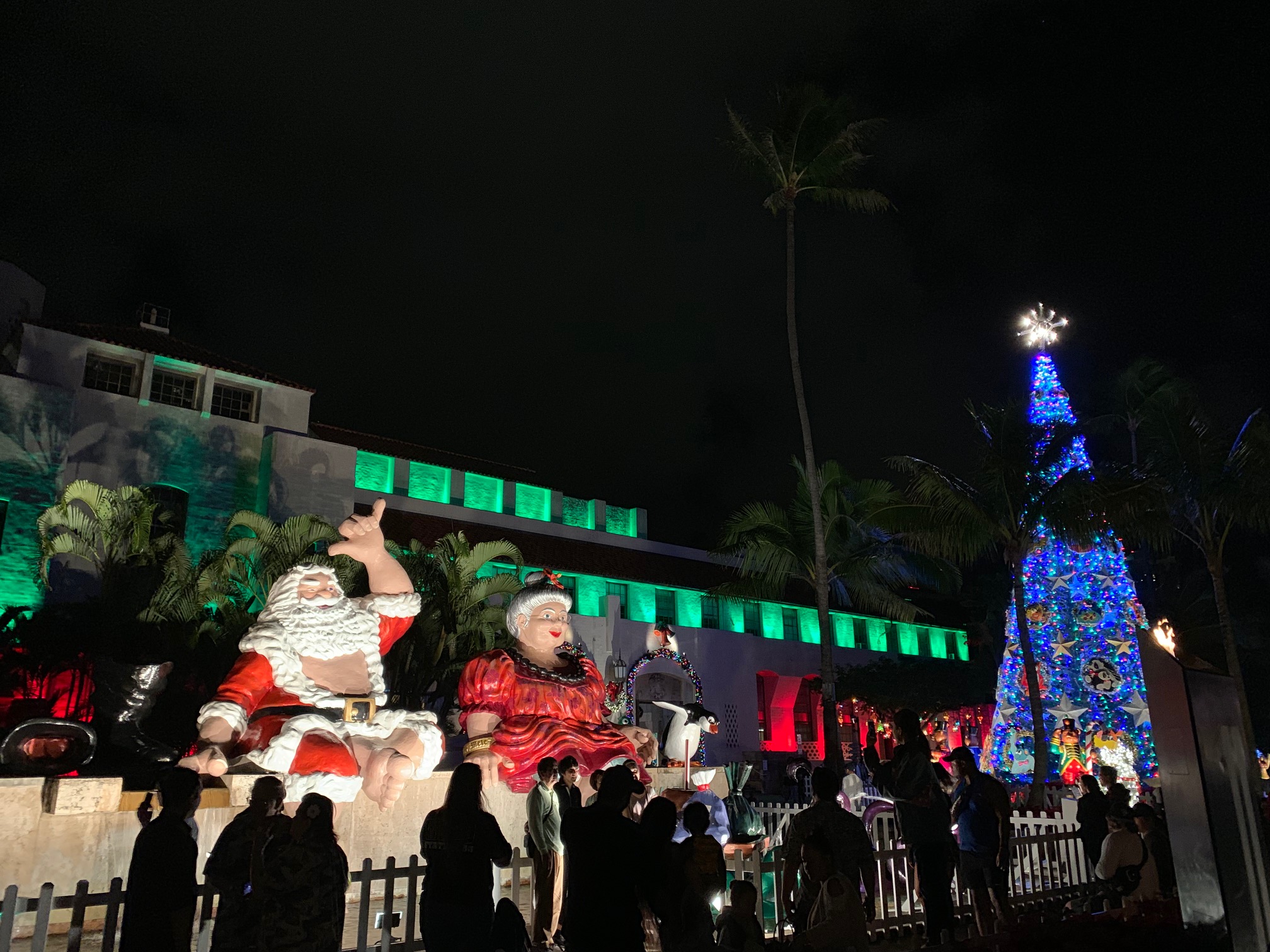 ハワイのクリスマスと言えばホノルルシティライツ