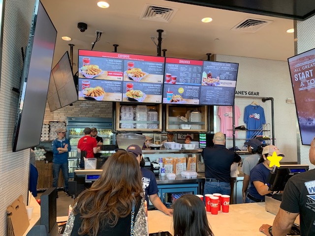 くじら倶楽部のスタッフが行ったRaising Cane’s Chicken Fingers