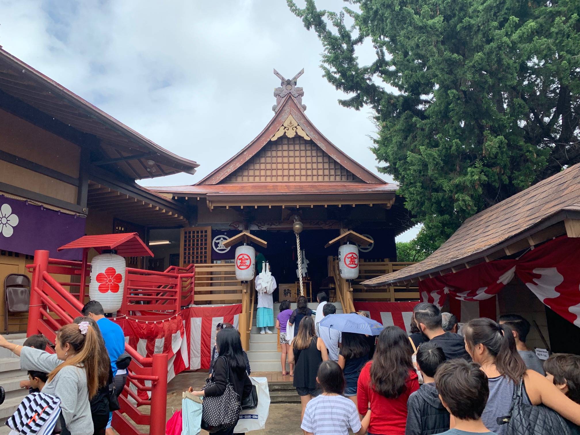 ハワイで初詣は金刀比羅神社