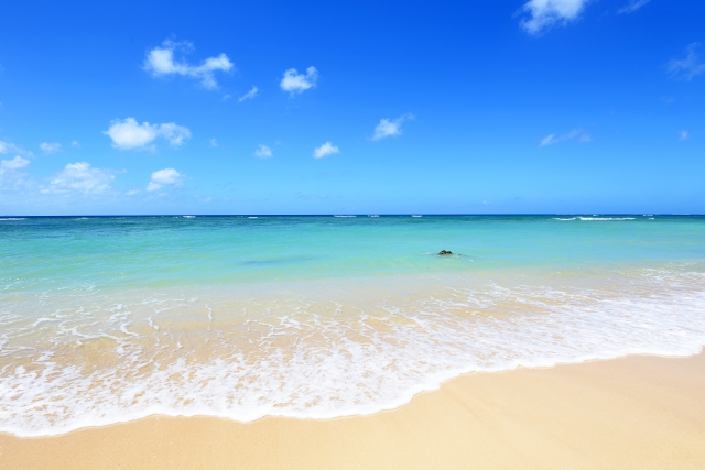 沖縄の綺麗な海