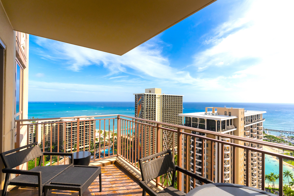 グランド・ワイキキアン2LDKオーシャン・ビューをご紹介(2901号室)