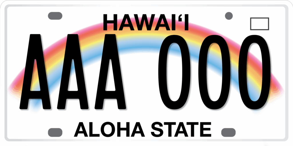 license-plate-hawaii-okina-